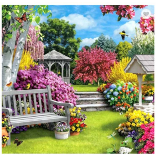 Diamond Mosaic - Garden