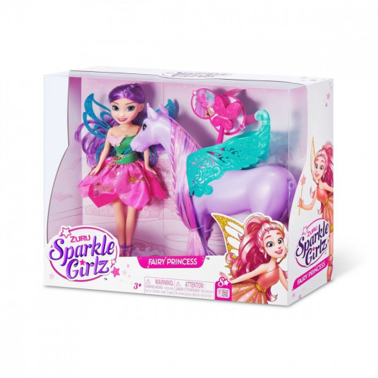 Fairy with a unicorn horse Doll 10.5 cm set