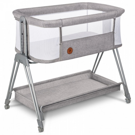 Luna Grey Concrete 2 viename vaikiška lovelė