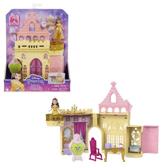 Disney Princess Little Belle Doll and Castle