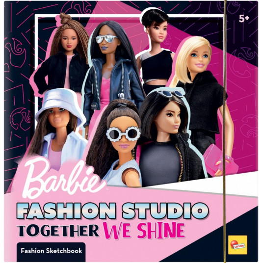 Barbie Sketch book together fasion studio