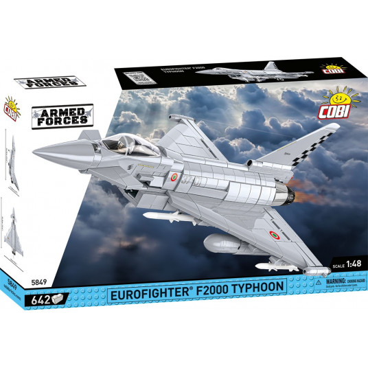 COBI 5849 ginkluotųjų pajėgų daugiafunkcis naikintuvas EUROFIGHTER F2000 TYPHOON 642