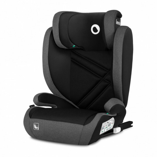 Hugo I-Size autokėdutė Juoda Pilka 15-36 kg