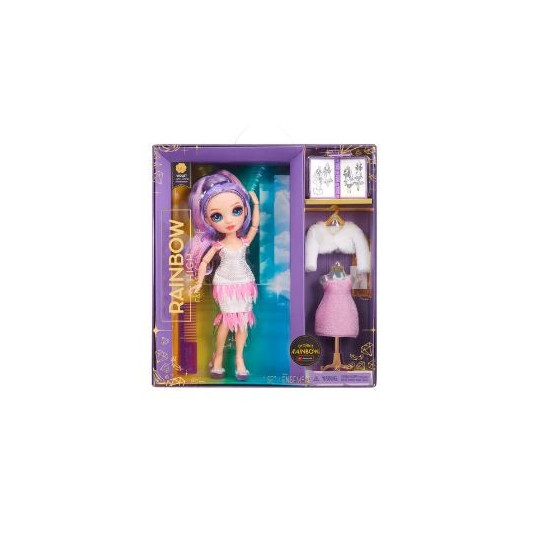 Rainbow High Fantastic Fashion doll - PURPLE - Violet Willow