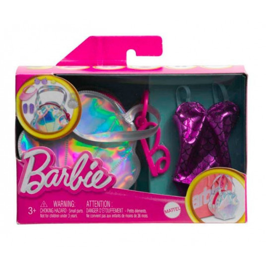 BARBIE Premium fashion set, purple costume