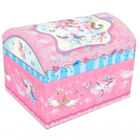 Pecoware Chest music box - Flamingo