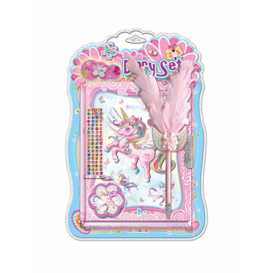 Diary with a pen Pecoware - Unicorn
