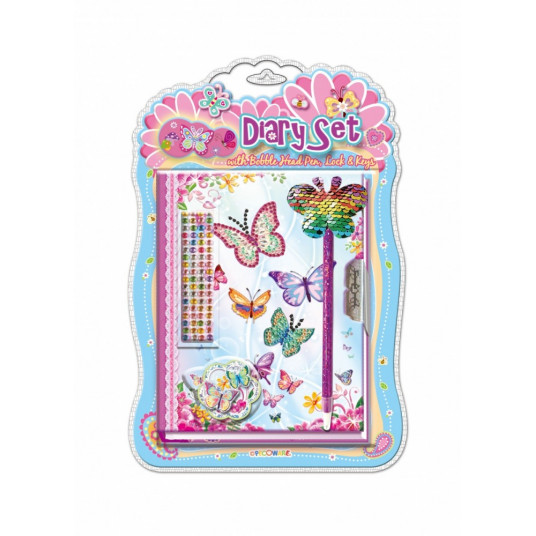 Diary with a pen Pecoware - Butterflies 2