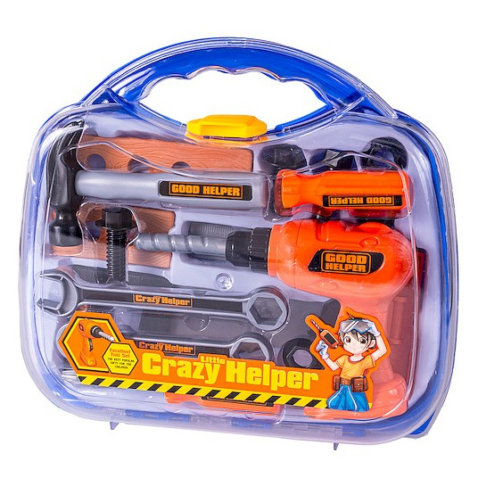 Tools in suitcase