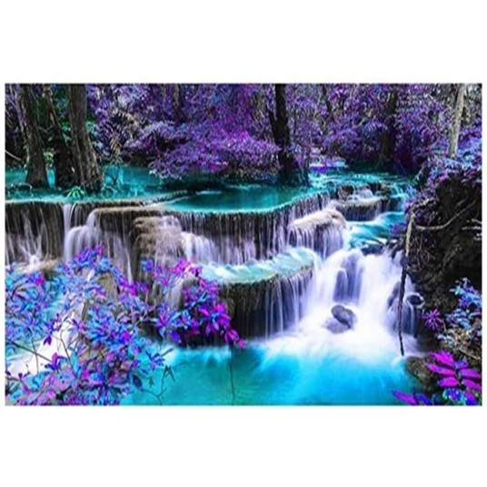 Diamond mosaic 40x80 - Waterfall