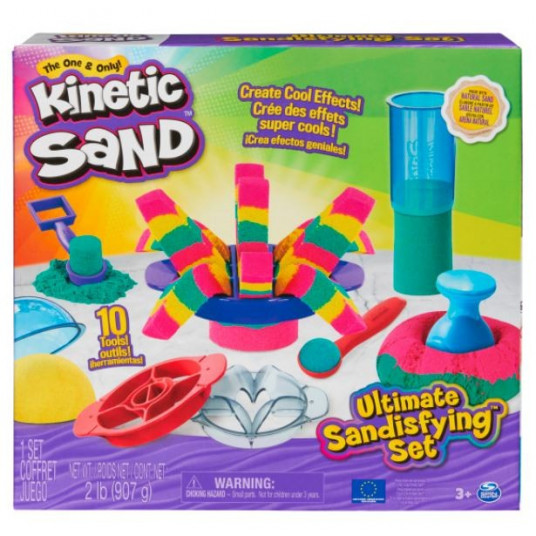 Satisfying Kinetic Sand Set