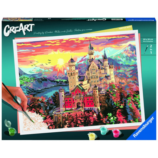 CreArt coloring book for children Magic castle
