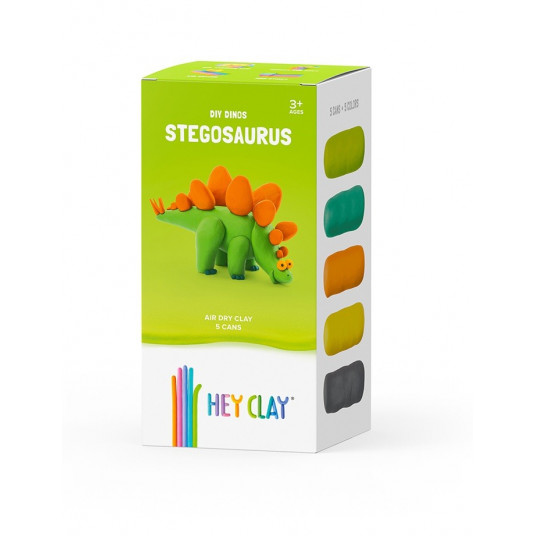 Plastic mass Hey Clay Stegosaurus