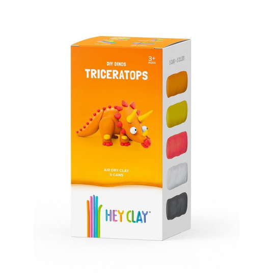 Plastic mass Hey Clay Triceratops
