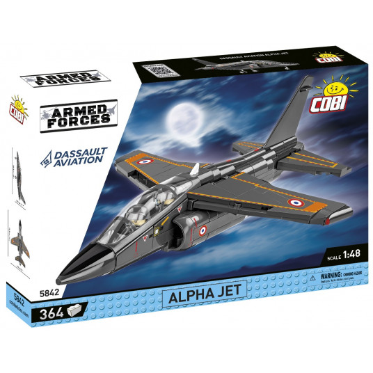 COBI 5842 ginkluotųjų pajėgų Dassault Alpha Jet 364kl lėktuvas