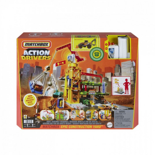 Set Matchbox Real adventures Construction zone