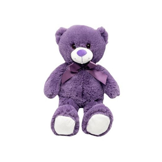 Violet Teddy Bear 35 cm
