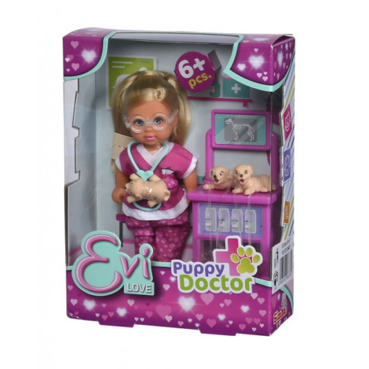 Evi Love Puppy Doctor doll