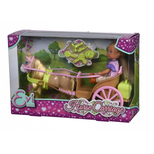 Doll Evi Love Horse Carriage Tour
