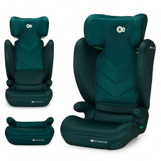 Kinderkraft I-SPARK i-Size autokėdutė 100-150cm žalia