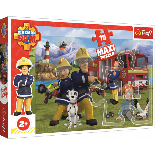 TREFL 15 det. dėlionė „Fireman Sam“, 15 det.