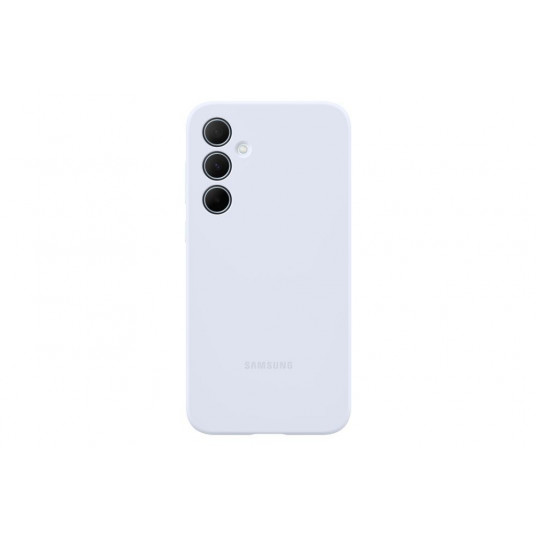 „Samsung Galaxy A55“ silikoninis dangtelis šviesiai mėlynas