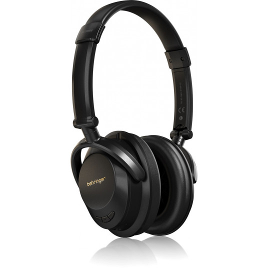Behringer HC 2000B Ausinės be mikrofono ir ausinės su mikrofonu Laisvų rankų įranga Bevielis Su lankeliu Scena / studija Mikro USB Bluetooth Juoda