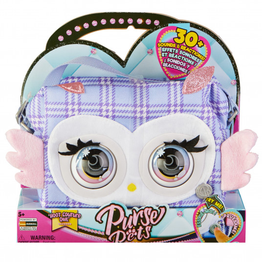 PURSE PETS PRINT PERFECT Rankinė „Pelėda“