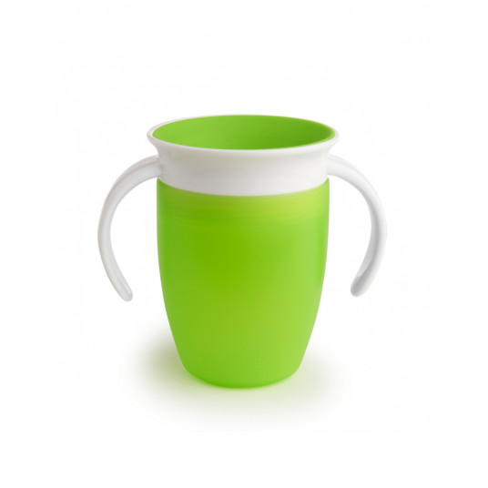 MUNCHKIN mokomasis puodelis, Miracle 360, žalias, 6mėn+, 207 ml, 01244302