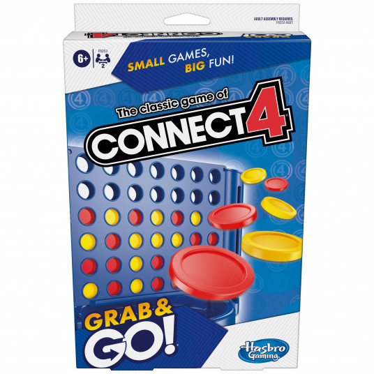 „Grab&Go“ kelioninis žaidimas „Connect 4“