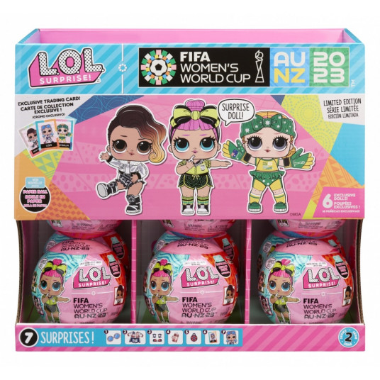 L.O.L. Surprise X FIFA Womens World Cup Australia and New Zealand 2023 Asst in PDQ