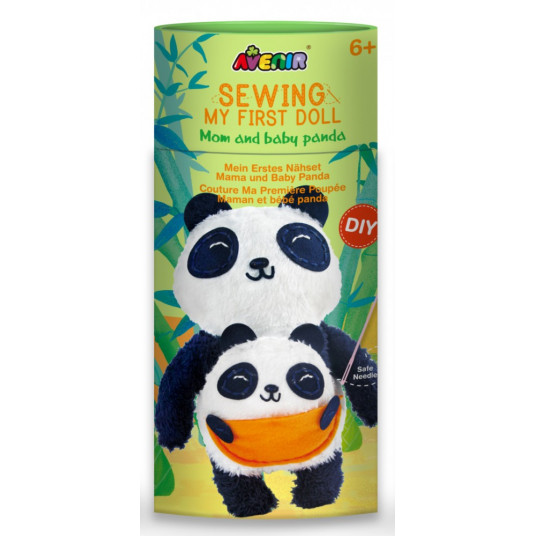 Creative set My first doll to sew - Panda