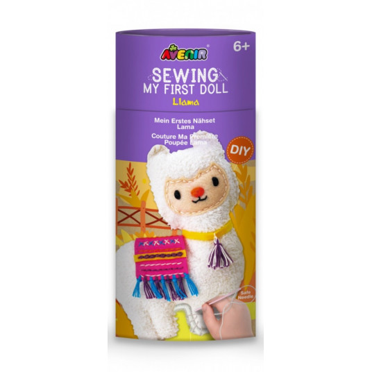 Creative set My first doll to sew - Llama