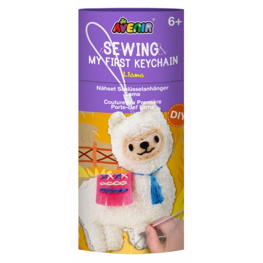 Creative set Keychain sewing - Llama