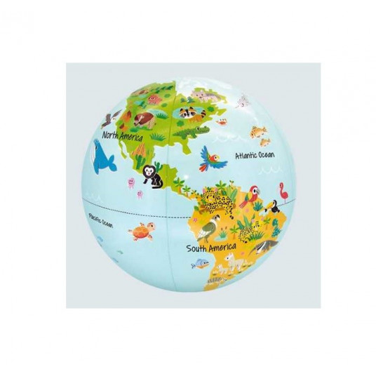 Ball Caly Globe 30 cm - Small animals of nature