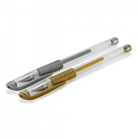 Gel Pen Classic gold silver