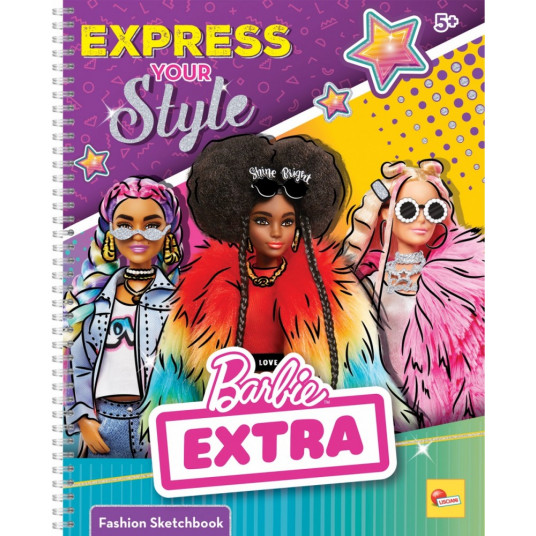 Barbie Sketch book Express your style