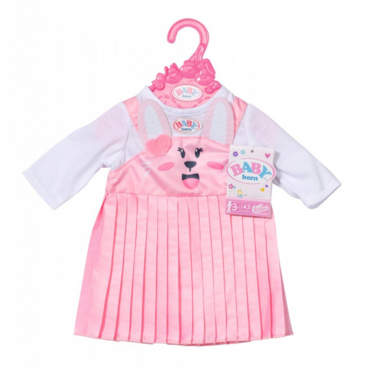 Clothes Bunny Dress for doll Baby Born 43 cm