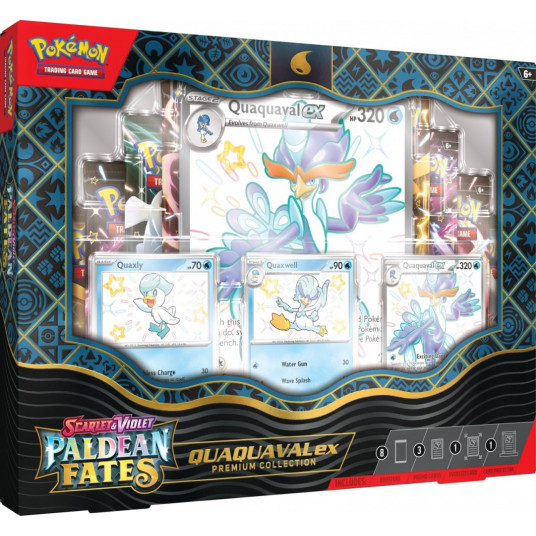 Cards Paldean Fates Premium Collection Quaquaval