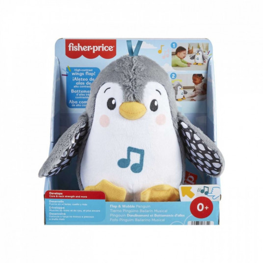 Interactive mascot Flap and Wobble Penguin