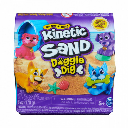 Kinetic Sand Doggie Dig