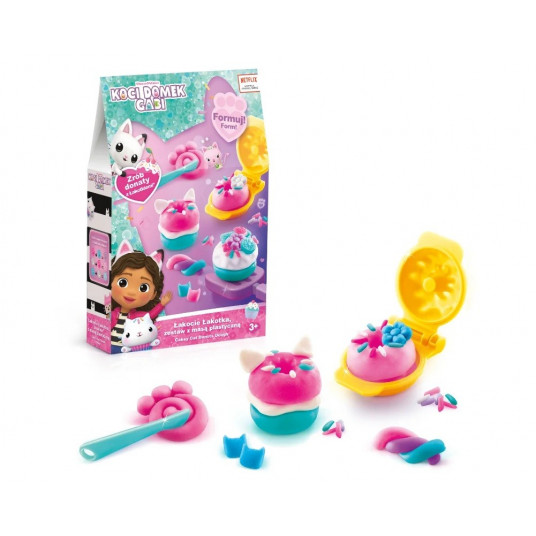 Kit with plasticine Gabbys Dollhouse - Łakocie Łakotka