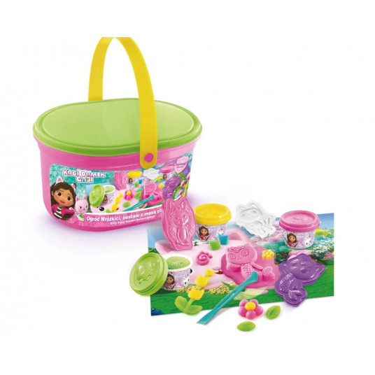 Kit with plasticine Gabbys Dollhouse - Wróżkicia Garden