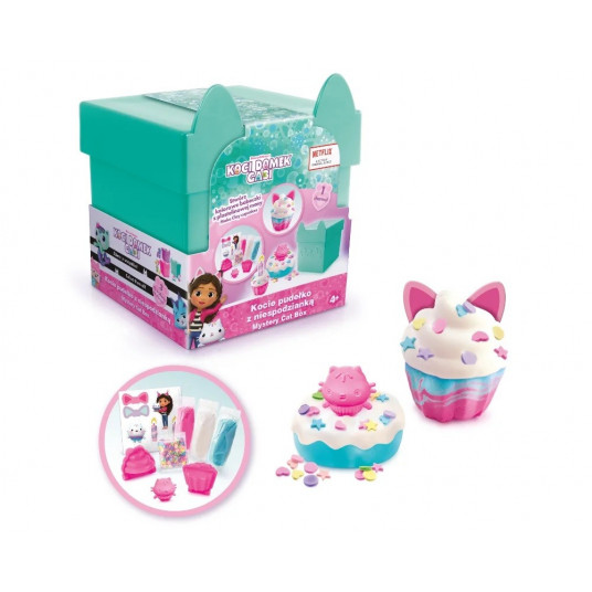 Plastic mass Gabbys Dollhouse - Cat box with a surprise, green