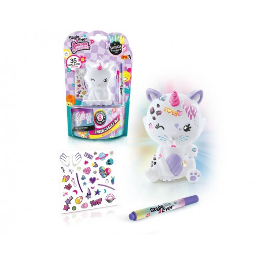 Glowing Decocorns Set - DIY Animals, Kitten