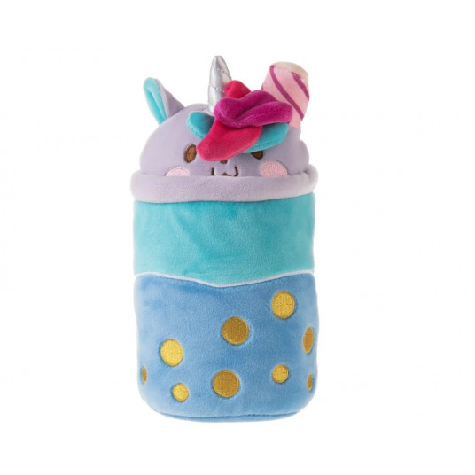 Bubble Tea Mascot Bubbles 21 cm Blueberry Unicorn