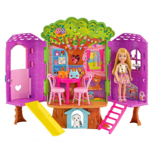 Barbie Chelsea Treehouse doll + accessories
