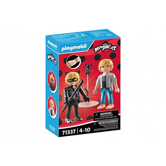 Figures set Miraculous 71337 Adrien and Cat Noir