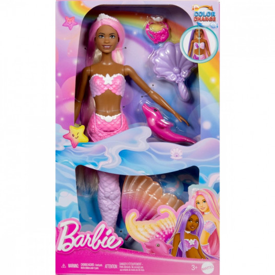 Barbie Doll Brooklyn Mermaid Doll Color Changing