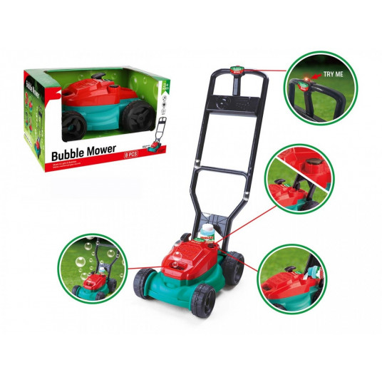 Soap bubble mower b/o light, sound